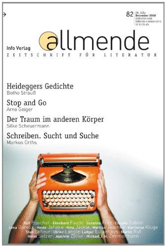 allmende. Zeitschrift für Literatur