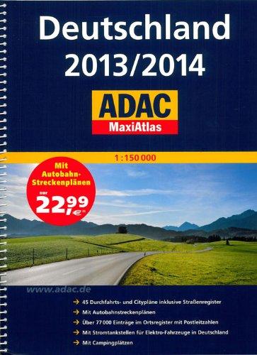 ADAC MaxiAtlas Deutschland 2013/2014 1:150 000