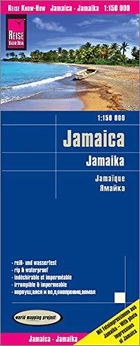 Reise Know-How Landkarte Jamaica (1:150.000): world mapping project