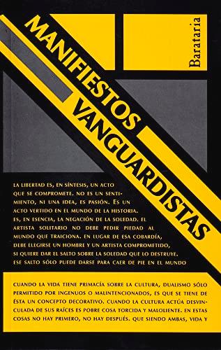 Manifiestos Vanguardistas (Humo hacia el sur, Band 8)