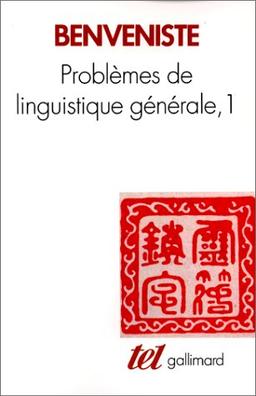 Problèmes de linguistique générale. Vol. 1