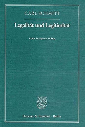 Legalität und Legitimität.