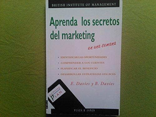 Aprenda los secretos del marketingen una semana