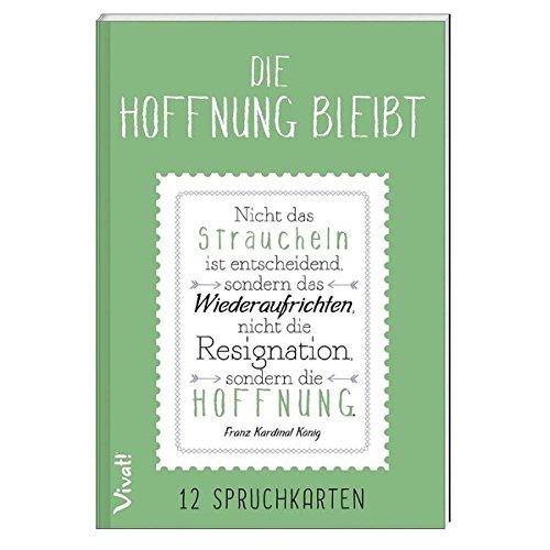 Postkartenbuch »Die Hoffnung bleibt«