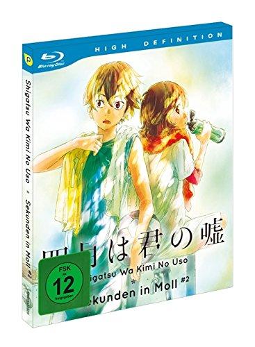 Shigatsu Wa Kimi No Uso - Sekunden in Moll Vol. 2 Ep. 7-11 [Blu-ray] (inkl. Notenblätter)