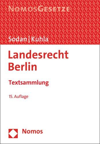 Landesrecht Berlin: Textsammlung