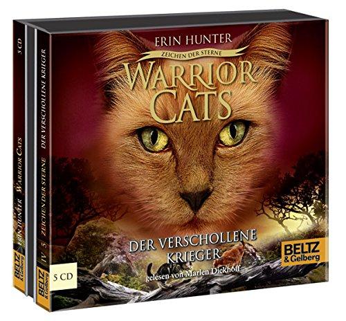 Warrior Cats - Zeichen der Sterne. Der verschollene Krieger: IV, Folge 5, gelesen von Marlen Diekhoff, 5 CDs in der Multibox, ca. 6 Std. 30 Min.