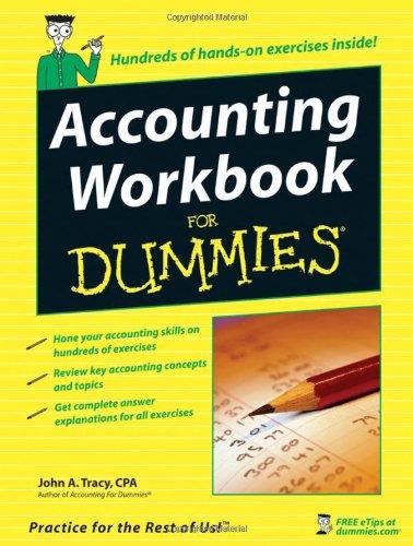 Accounting Workbook for Dummies