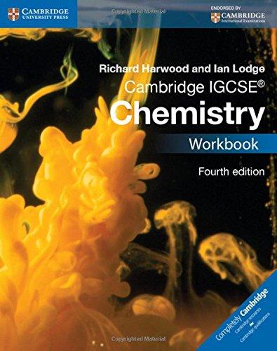 Cambridge IGCSE® Chemistry Workbook (Cambridge International Examinations)