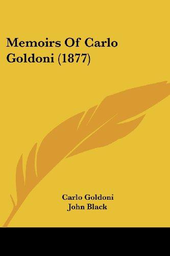 Memoirs Of Carlo Goldoni (1877)