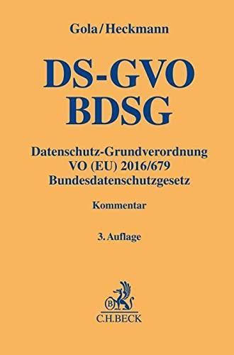 Datenschutz-Grundverordnung VO (EU) 2016/679, Bundesdatenschutzgesetz