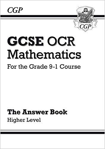 GCSE Maths OCR Answers for Workbook: Higher - for the Grade 9-1 Course