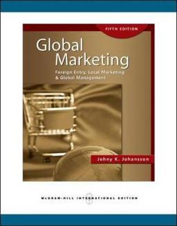 Global Marketing: Foreign Entry, Local Marketing and Global Management