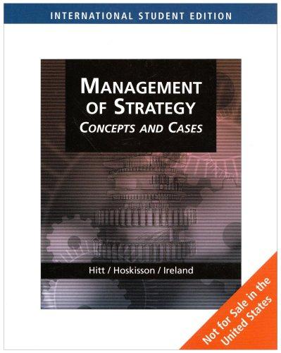 Strategic Management: Concepts and Cases