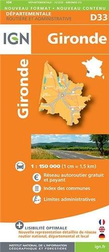 Gironde Dep 33 (Ign Map)