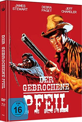 Der gebrochene Pfeil - Limited Mediabook (in Lederoptik+in HD neu abgetastet, Blu-ray+DVD+Booklet)