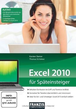 Excel 2010 für Späteinsteiger