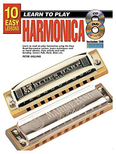 10 Easy Lessons: Learn To Play Harmonica. Für Mundharmonika