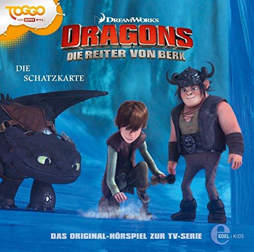 Dragons - Die Reiter von Berk "Die Schatzkarte", Folge 4 - Das Original-Hörspiel zur TV-Serie