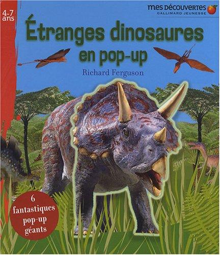 Etranges dinosaures en pop-up