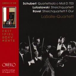 Quartettsatz d 703/Streichquartett B-Dur Op.130/+