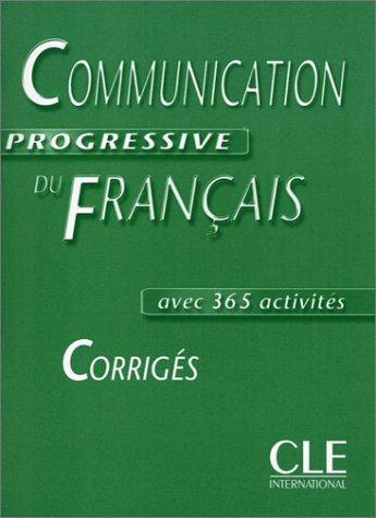 Communication progressive du français : corrigés