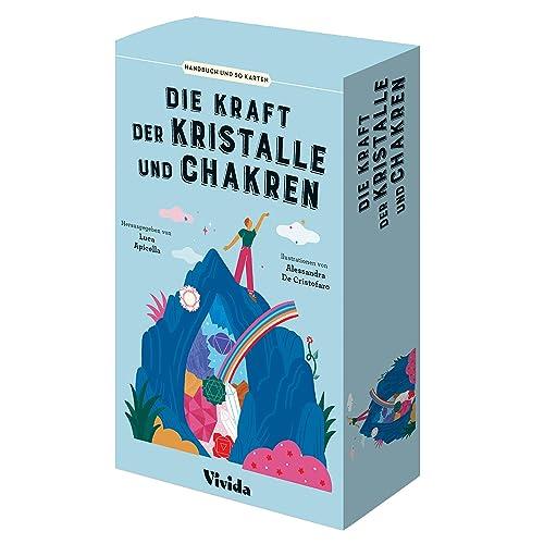 Die Kraft der Kristalle und Chakren: Ein Orakel-Set für innere Balance; Handbuch und 50 Karten