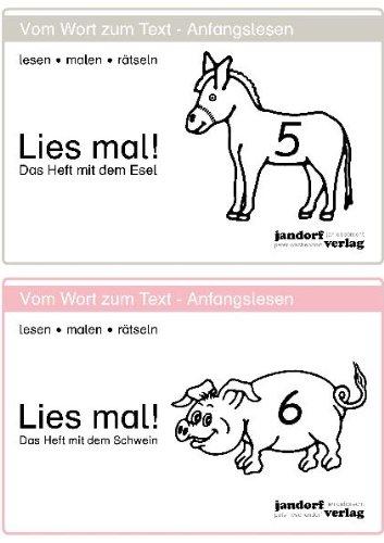 Lies mal! Hefte 5 und 6: Vom Wort zum Text - Anfangslesen