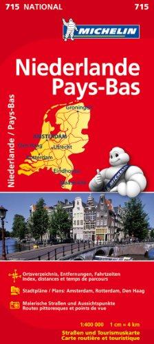 Niederlande (Michelin Nationalkarte)