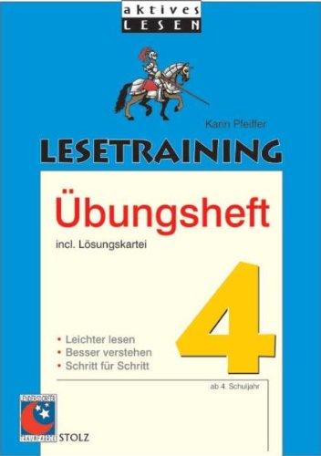 Lesetraining Übungsheft 4