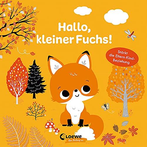 Hallo, kleiner Fuchs!: Pappbilderbuch für Kleinkinder ab 12 Monate - Stärkt die Eltern-Kind-Beziehung (Loewe von Anfang an)