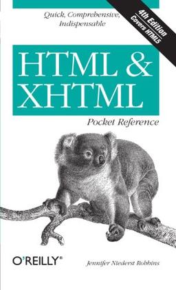 HTML and XHTML Pocket Reference