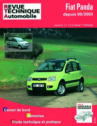 Revue technique automobile, n° B706.5. Fiat Panda 4x4 depuis 09/2003, essence 1.1, 1.2 et diesel 1.3