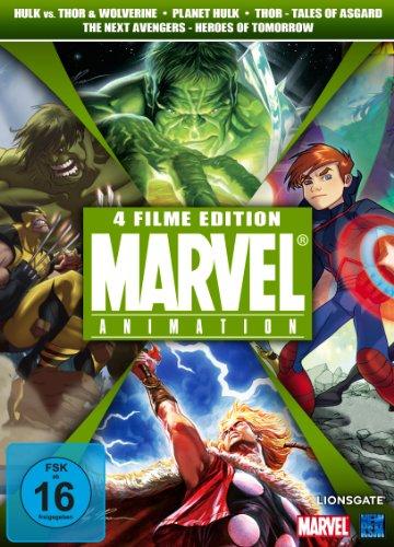 Marvel Animation Vol. 2 (Hulk vs. Thor & Wolverine, The Next Avengers, Planet Hulk & Thor - Tales of Asgard) [4 DVDs]