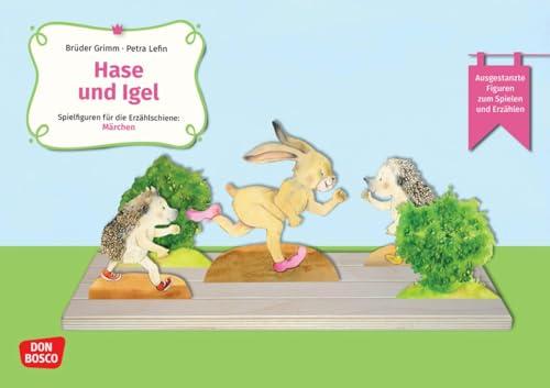 Hase und Igel: Ausgestanzte Figuren zum Spielen und Erzählen. Das Grimm-Märchen über ein ungleiches Wettrennen wird zur Mitmachgeschichte! Geeignet ... (Spielfiguren für die Erzählschiene: Märchen)