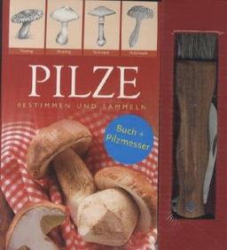 Pilze: Pilze bestimmen und sammeln - Set Buch & Messer