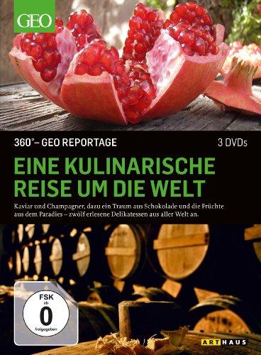 360 Grad - GEO Reportage: Eine kulinarische Reise um die Welt [3 DVDs]