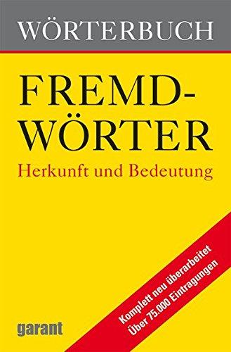 Wörterbuch Fremdwörter