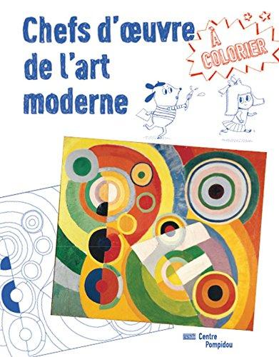 Chefs-d'oeuvre de l'art moderne à colorier