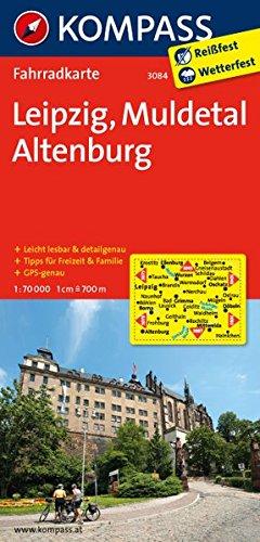 Leipzig - Muldetal - Altenburg: Fahrradkarte. GPS-genau. 1:70000 (KOMPASS-Fahrradkarten Deutschland)