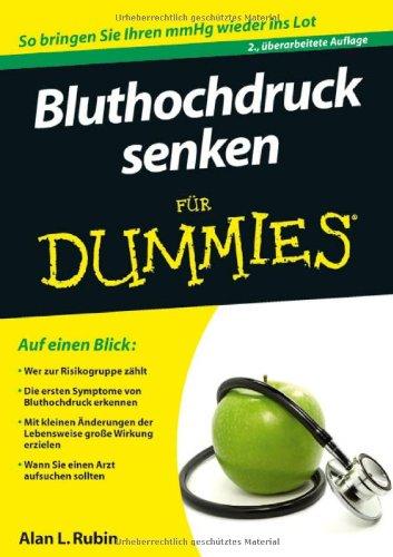 Bluthochdruck senken für Dummies (Fur Dummies)