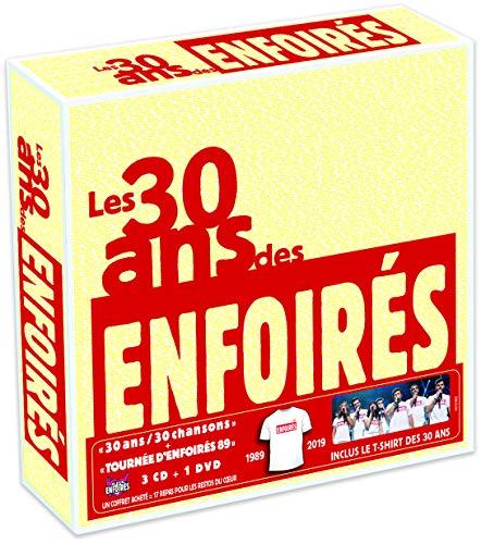 Les 30 Ans des Enfoirés 1989 2019  3cd+1dvd+Shirt