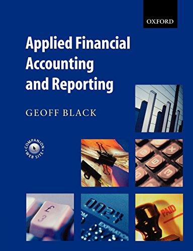 Applied Financial Accounting and Reporting