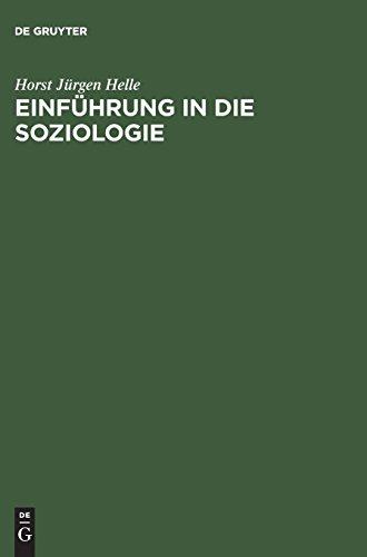 Einführung in die Soziologie