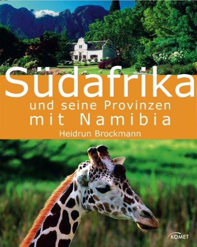 Südafrika und seine Provinzen mit Namibia