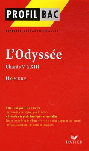 L'Odyssée, chants V à XIII, Homère