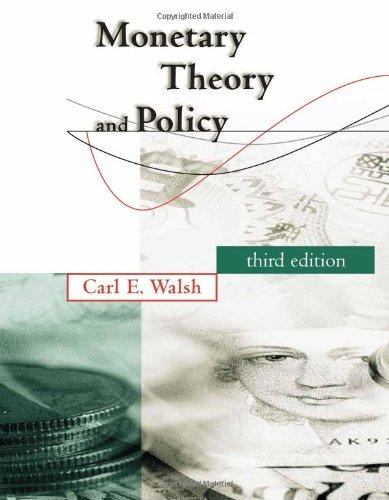 Monetary Theory and Policy