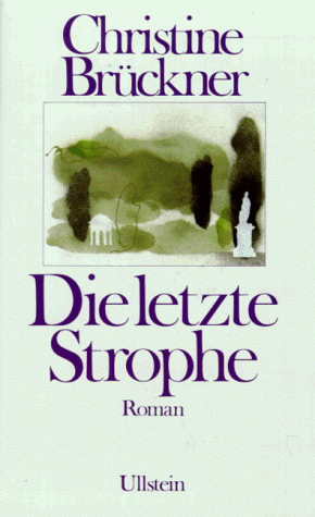 Die letzte Strophe