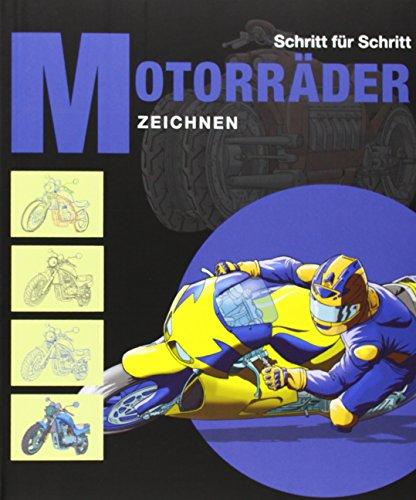 Motorräder zeichnen: Schritt für Schritt