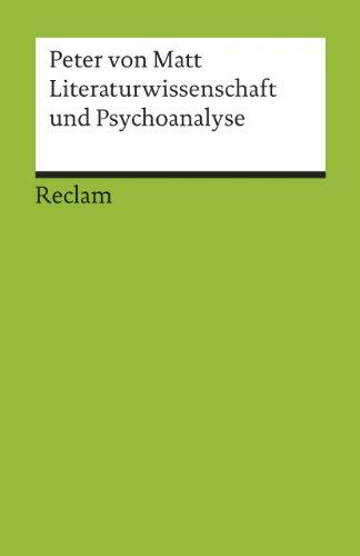 Literaturwissenschaft und Psychoanalyse